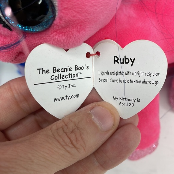 3 TY Beanie Babies My Little Pony Plush - Picture 16 of 17